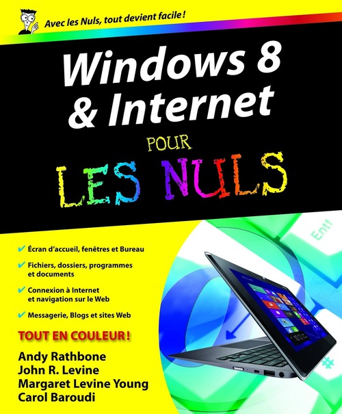 ebook cover of Windows & Internet Pour les nuls, by Andy Rathbone