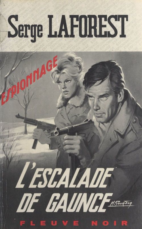 Couverture ebook de L'escalade de Gaunce, de Serge Laforest