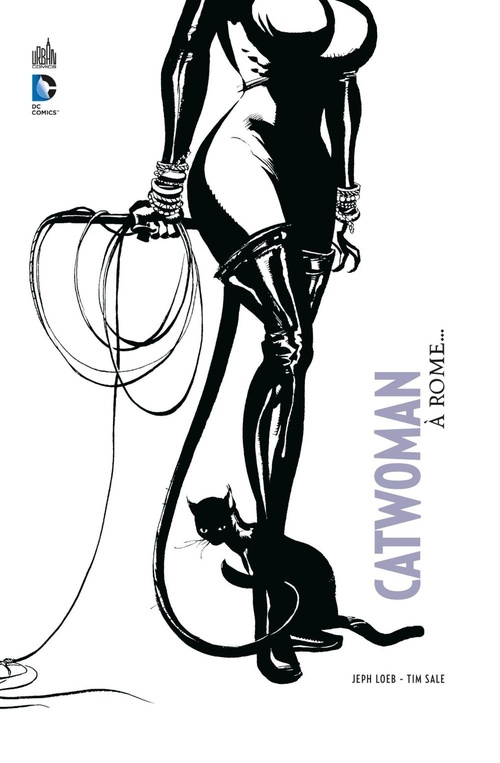 Couverture ebook de Catwoman à Rome..., de Jeph Loeb