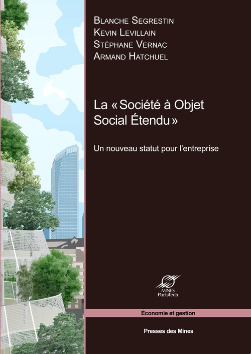 Couverture ebook de La « Société à Objet Social Étendu », de Collectif