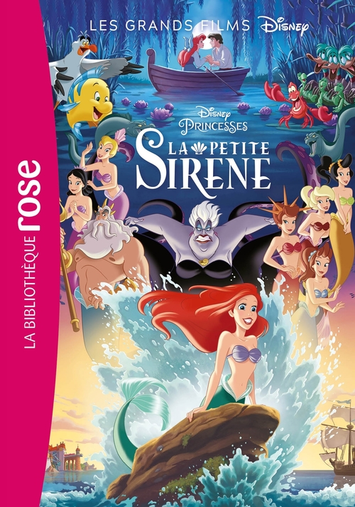Couverture ebook de Les Grands Films Disney 04 - La Petite Sirène, de Disney