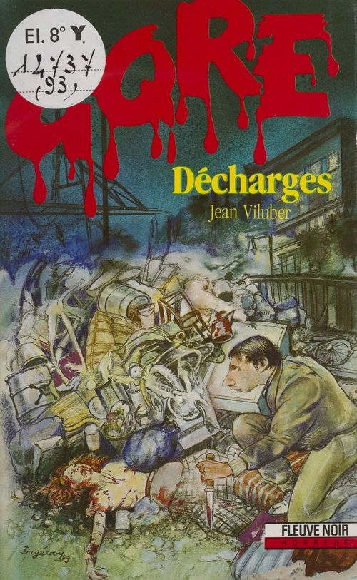 Couverture ebook de Gore : Décharges, de Jean Viluber