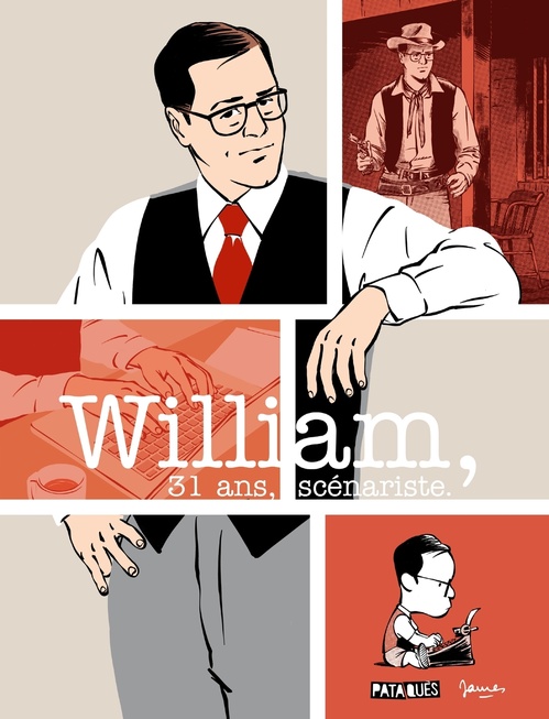 Couverture ebook de William, 31 ans, scénariste, de James