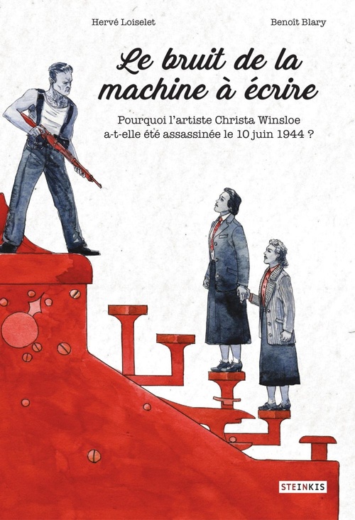 Couverture ebook de Bruit de la machine à écrire, de Benoît Blary, Hervé Loiselet
