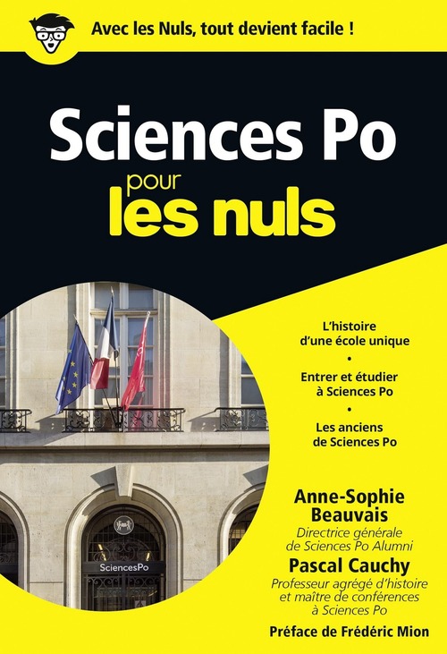 ebook cover of Sciences Po Poche Pour les Nuls, by Anne-Sophie Beauvais, Pascal Cauchy