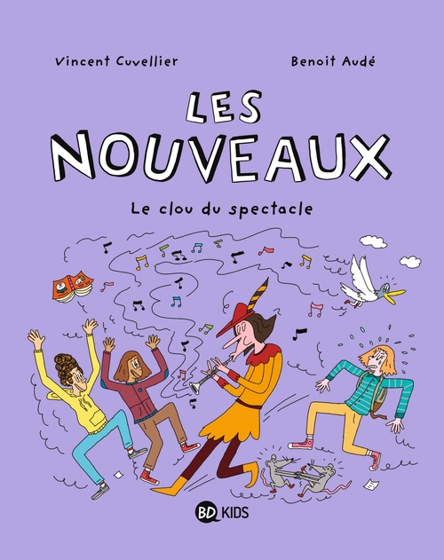 Couverture ebook de Les nouveaux, Tome 05, de Vincent Cuvellier