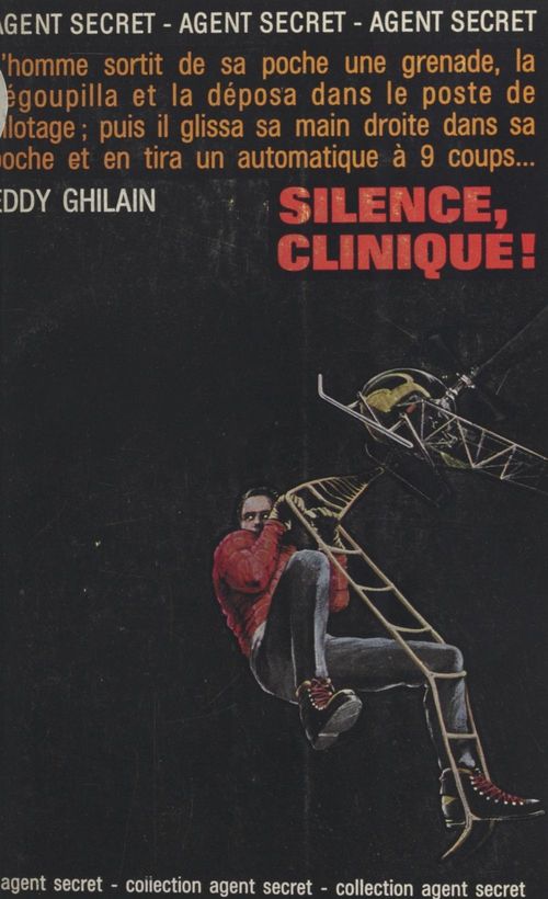 Couverture ebook de Silence, clinique !, de Eddy Ghilain