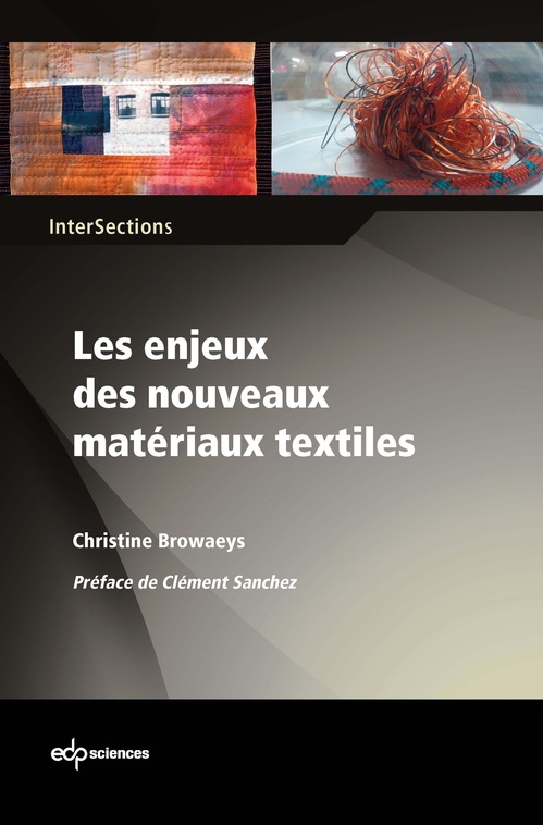 Couverture ebook de Les enjeux des nouveaux matériaux textiles, de Christine Browaeys
