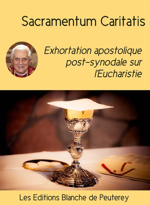 Couverture ebook de Sacramentum Caritatis, de Benoît XVI