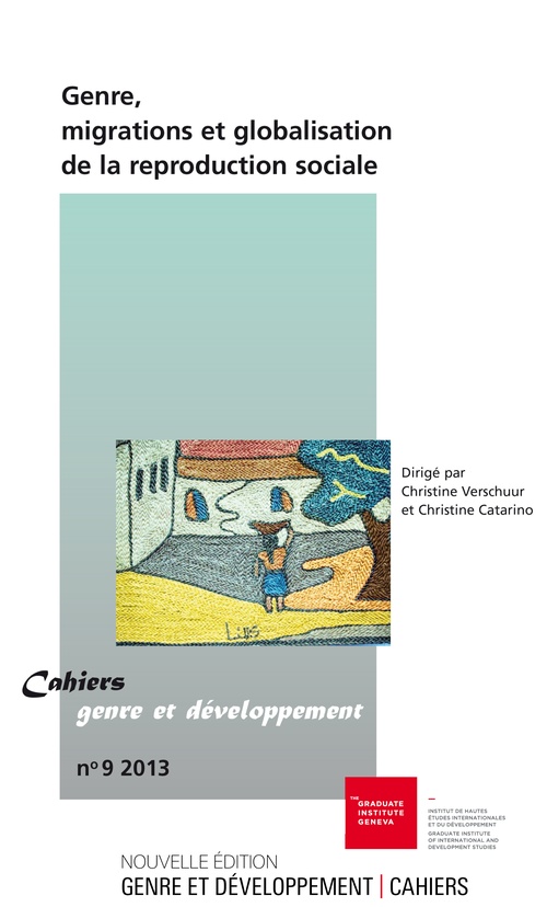 Couverture ebook de Genre, migrations et globalisation de la reproduction sociale, de Christine Catarino, Christine Verschuur