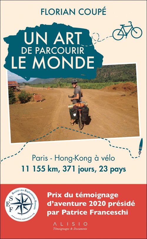 Couverture ebook de  Un art de parcourir le monde, de Florian Coupé