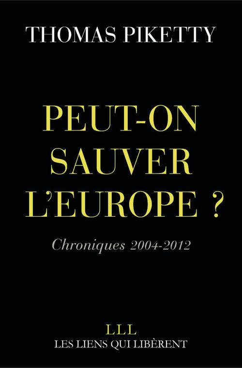 ebook cover of Peut-on sauver l'Europe ?, by Thomas Piketty
