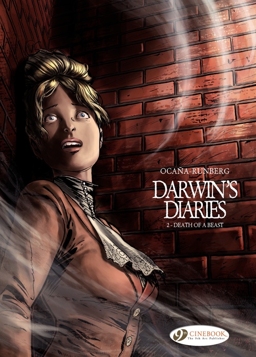 Couverture ebook de Darwin's Diaries - Volume 2 - Death of a Beast, de Eduardo Ocana, Sylvain Runberg