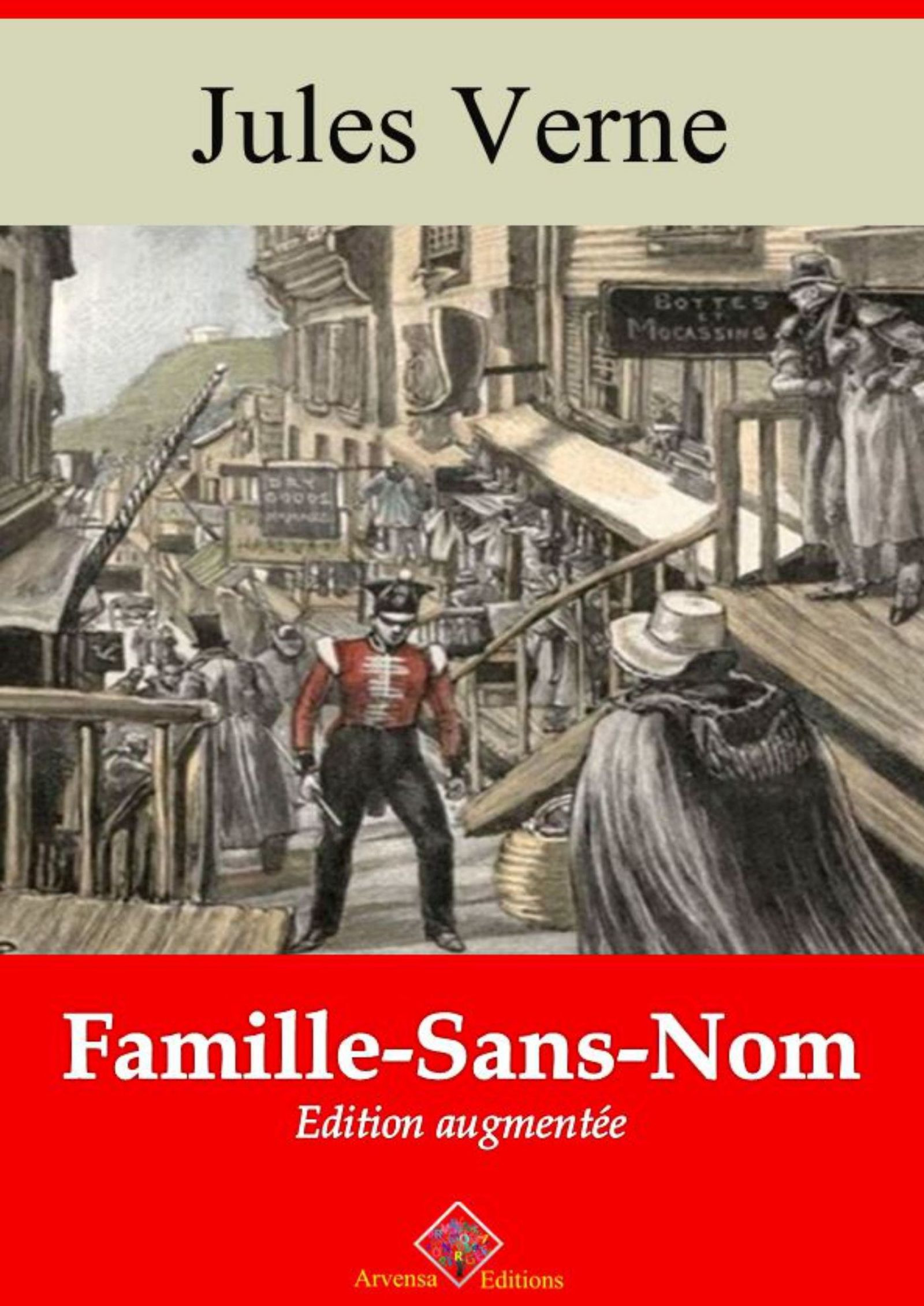 ebook cover of Famille-sans-nom - suivi d'annexes, by Jules Verne