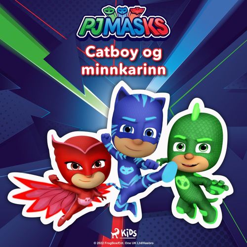 Couverture audiobook de PJ Masks - Catboy og minnkarinn, de Eone