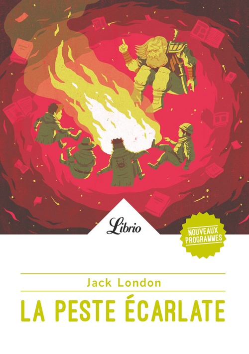 Couverture ebook de La Peste écarlate, de Jack London