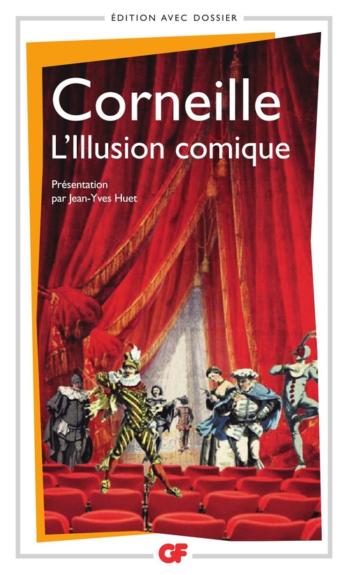 Couverture ebook de L'Illusion comique, de Pierre Corneille