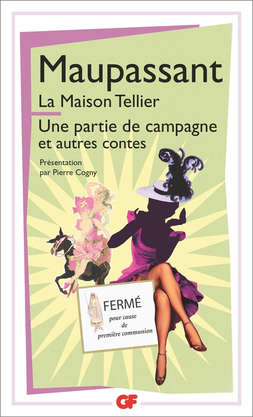 ebook cover of La Maison Tellier - Une partie de campagne - et autres contes, by Guy de Maupassant