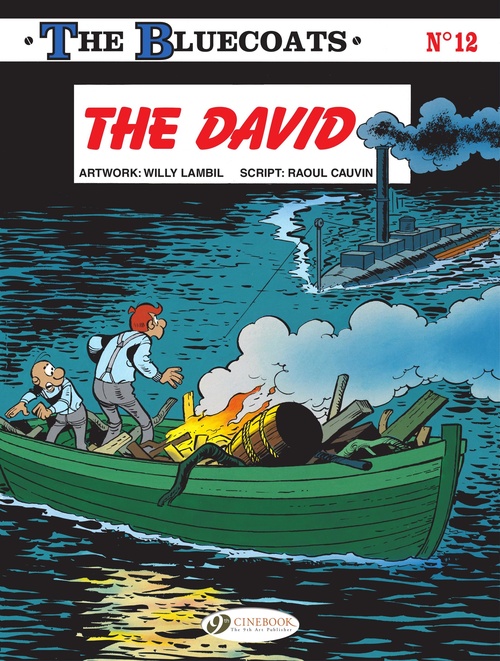 Couverture ebook de The Bluecoats - Volume 12 - The David, de Raoul Cauvin, Willy Lambil