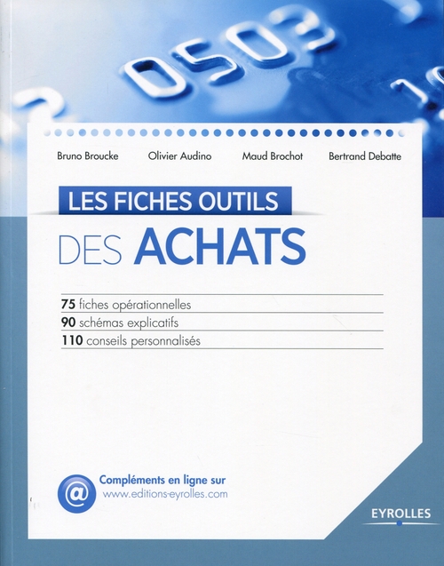 Couverture ebook de Les fiches outils des achats, de Collectif