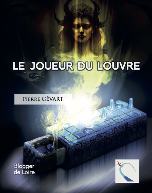 ebook cover of Le joueur du Louvre, by Gevart, Vael