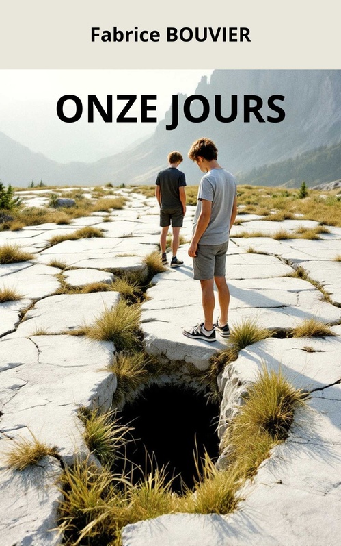 Couverture ebook de ONZE JOURS, de Fabrice BOUVIER