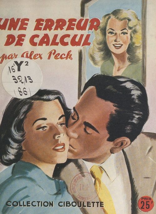 Couverture ebook de Une erreur de calcul, de Alex Peck