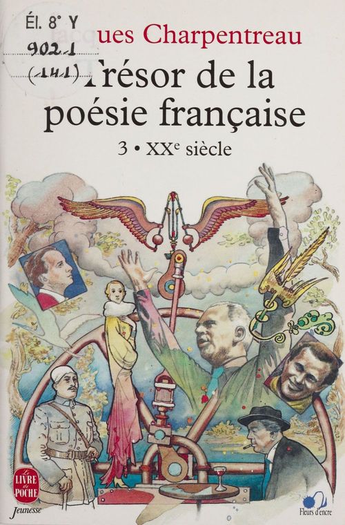 Couverture ebook de Trésor de la poésie française (3), de Charpentreau-J