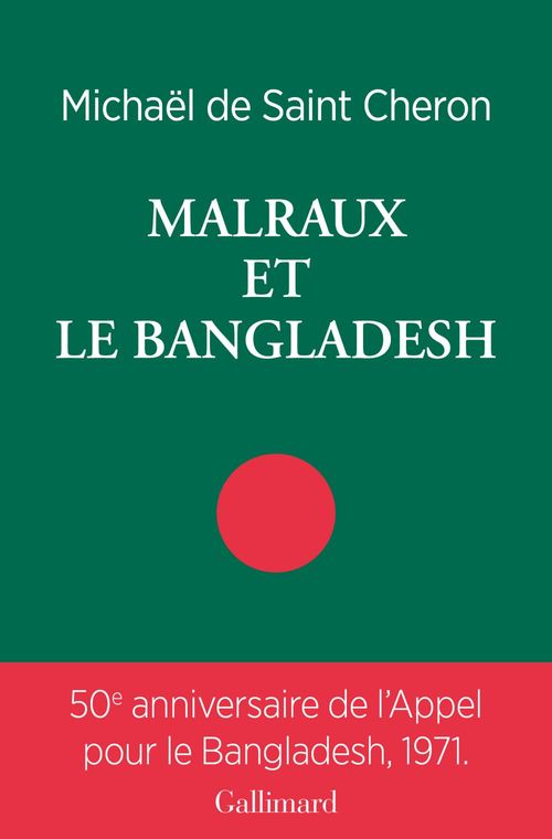 ebook cover of Malraux et le Bangladesh, by Michaël de Saint-Chéron