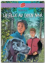 Couverture ebook de La fille au chien noir, de Gudule