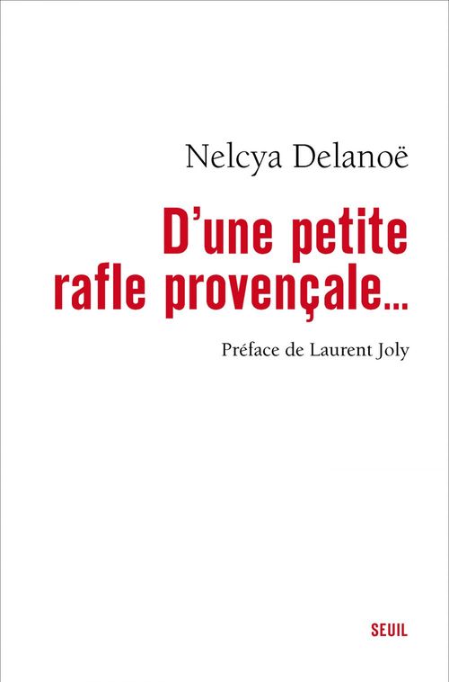 ebook cover of D'une petite rafle provençale..., by Nelcya Delanoë