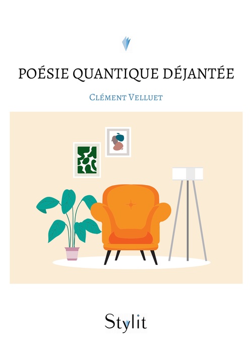 Couverture ebook de Poésie quantique déjantée, de Clement Velluet