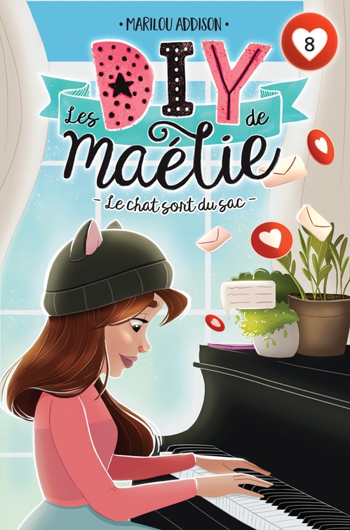 Couverture ebook de Le chat sort du sac T.8, de Marilou Addison