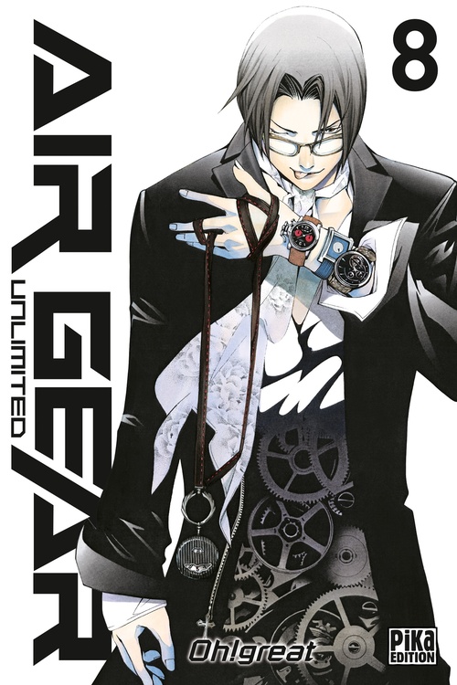 ebook cover of Air Gear Unlimited T08, by Oh!great