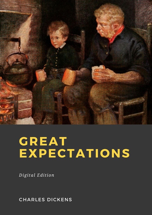 Couverture ebook de Great Expectations, de Charles Dickens