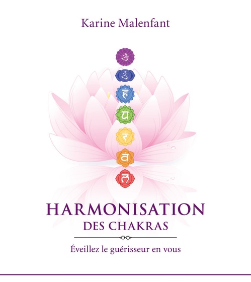 Couverture ebook de Harmonisation des chakras, de Karine Malenfant