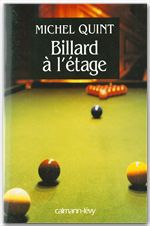 ebook cover of Billard à l'étage, by Michel Quint