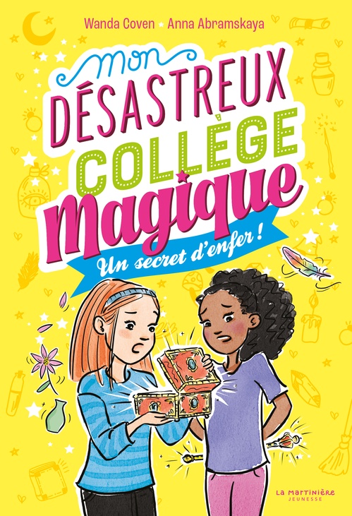 Couverture ebook de Mon désastreux collège magique, de Wanda Coven