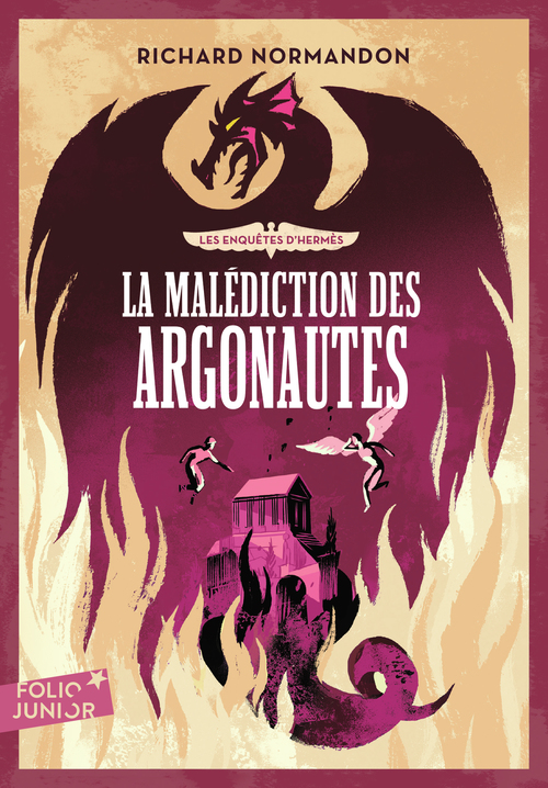 ebook cover of Les enquêtes d'Hermès (Tome 3) - La malédiction des Argonautes, by Richard Normandon