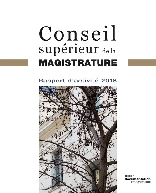 Couverture ebook de Rapport d'activité 2018 du Conseil supérieur de la magistrature, de Conseil supérieur de la magistrature