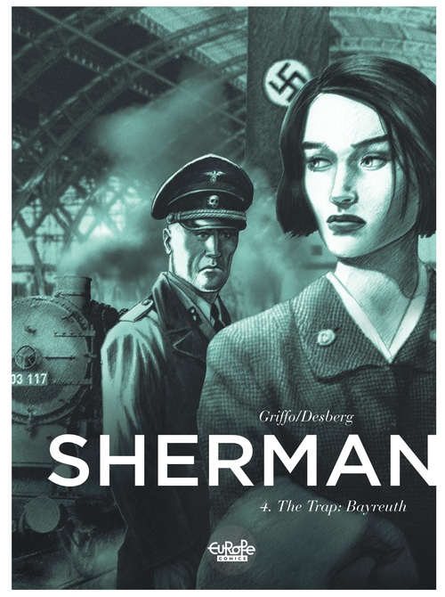 Couverture ebook de Sherman - Volume 4 - The Trap: Bayreuth, de Stephen Desberg