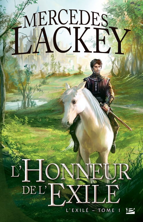 ebook cover of L'Exilé, T1 : L'Honneur de l'exilé, by Mercedes Lackey