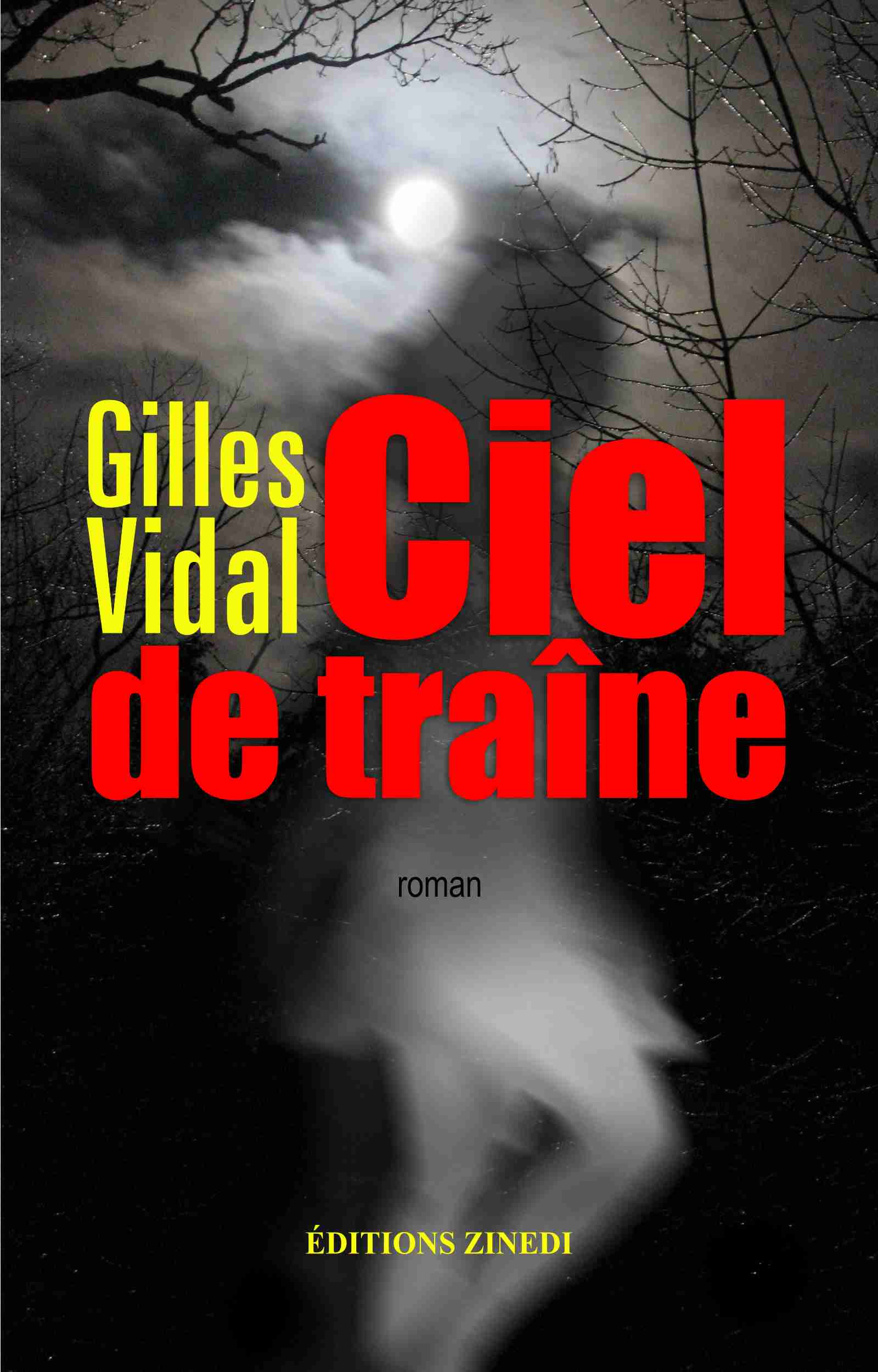 Couverture ebook de Ciel de traîne, de Gilles Vidal