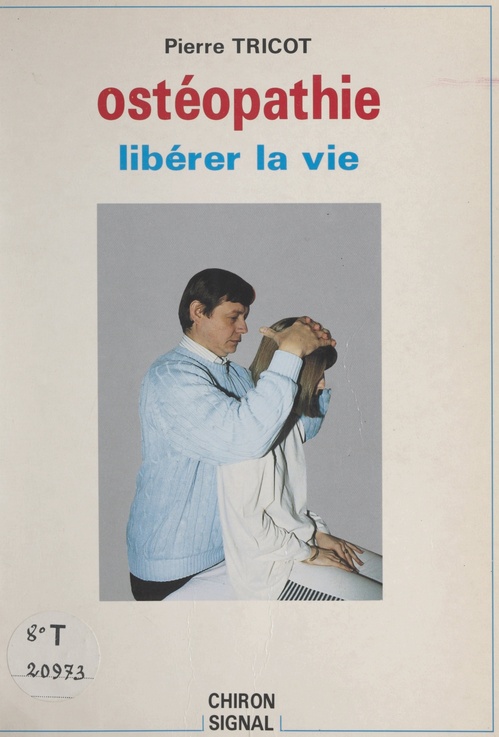 ebook cover of L'ostéopathie, by Pierre Tricot
