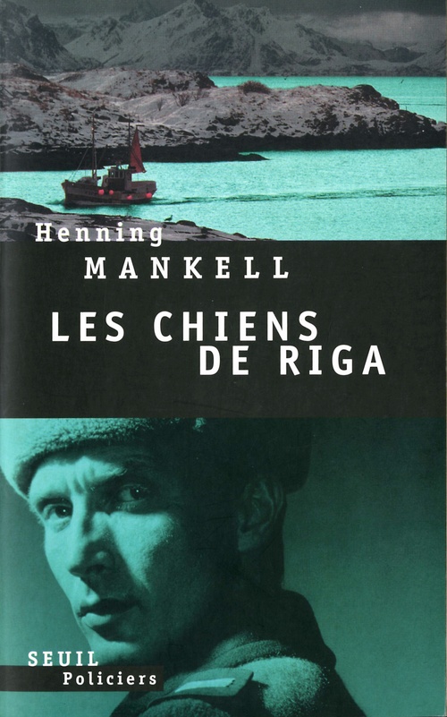 ebook cover of Les Chiens de Riga, by Henning Mankell