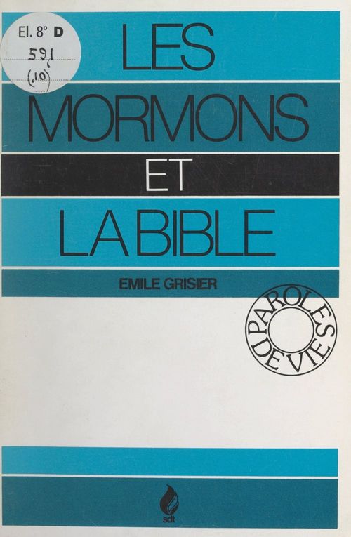 Couverture ebook de Les Mormons et la Bible, de Emile Grisier