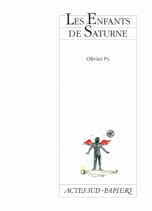 ebook cover of Les Enfants de Saturne, by Olivier Py