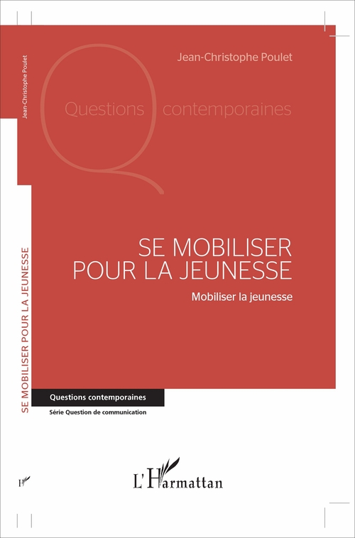 Couverture ebook de Se mobiliser pour la jeunesse, de Jean-Christope Poulet