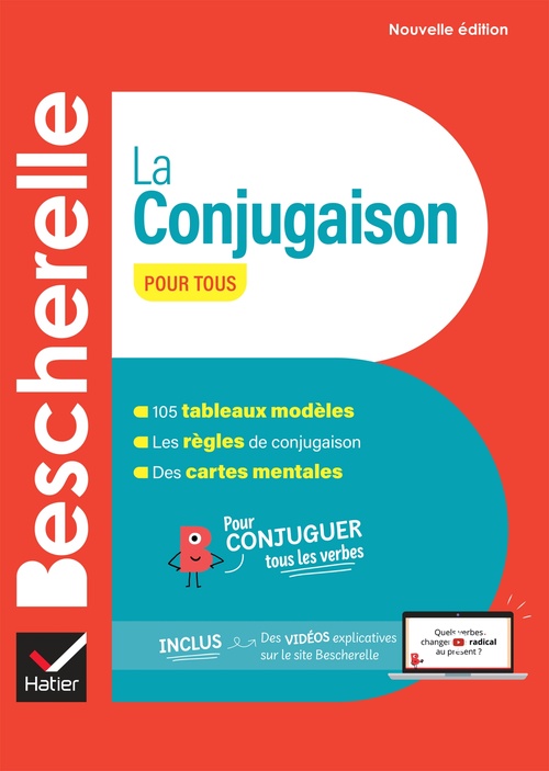 Couverture ebook de Bescherelle - La conjugaison pour tous, de Collectif