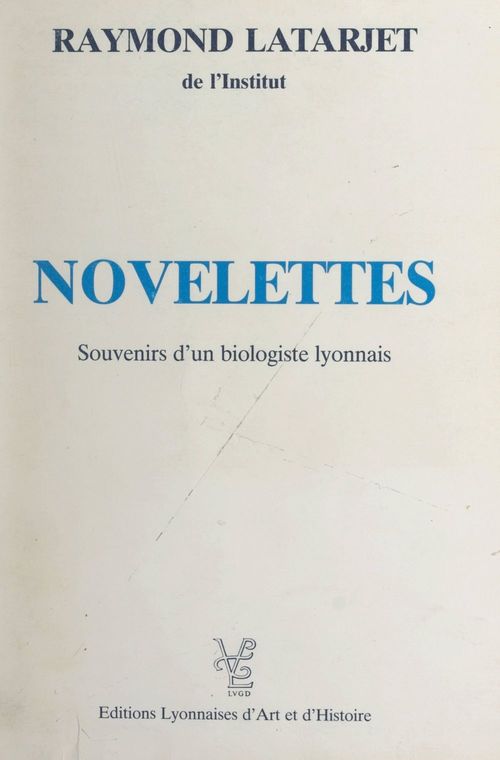 Couverture ebook de Novelettes, de Raymond Latarjet